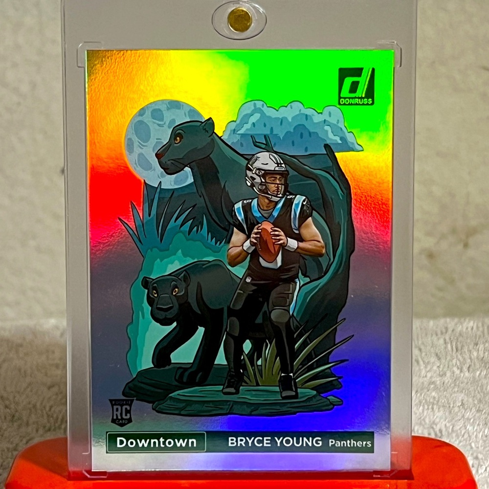Bryce Young SSP Downtown 2023 Panini Optic Don Russ RARE CHASE PULL!!!!